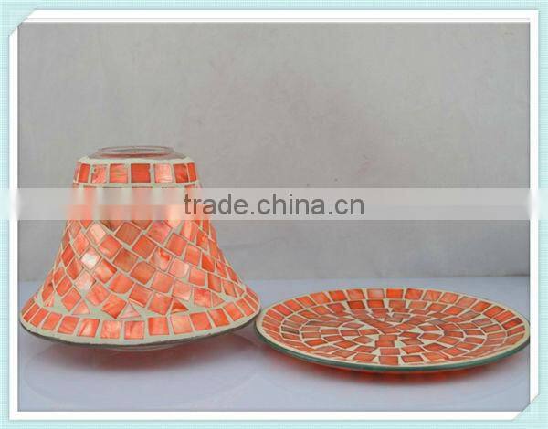 2014 new China manufacturing new mosaic lamp candle shade for home decoration&wedding