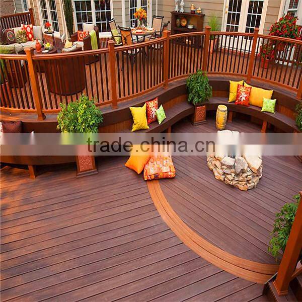 Supply 150 * 25 wood plastic floor PE outdoor decorating plate