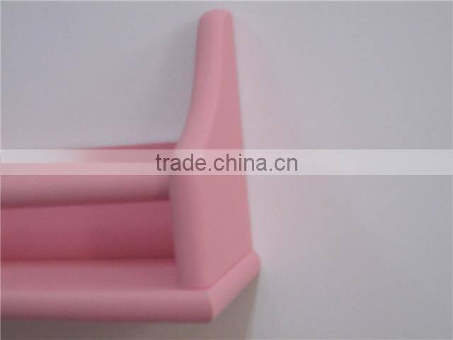 wooden decorative floating wall shelf