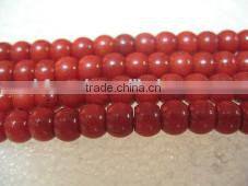 best wholesale 16" 6-7mm original red abacus shaped natural loose coral beads