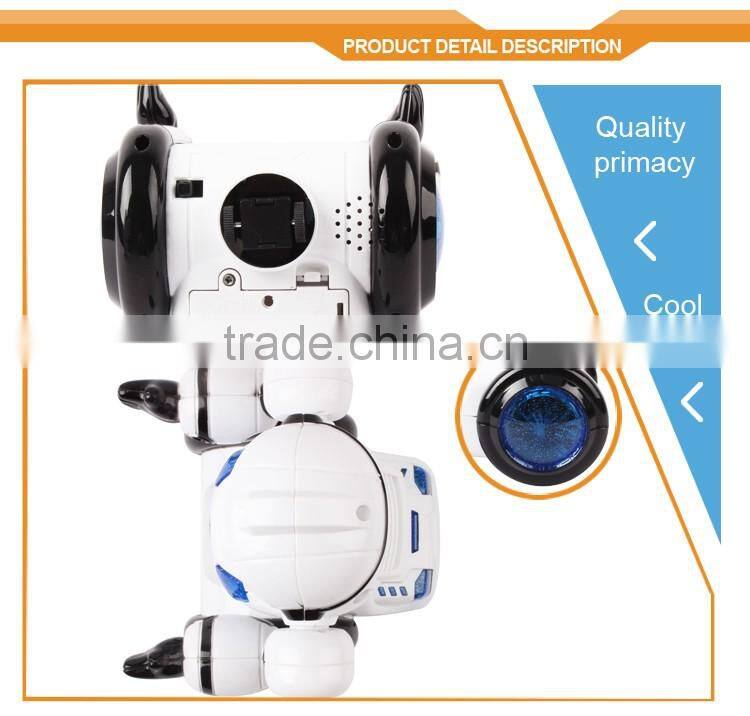 Bump and go battery operated light up Dancing robot toy