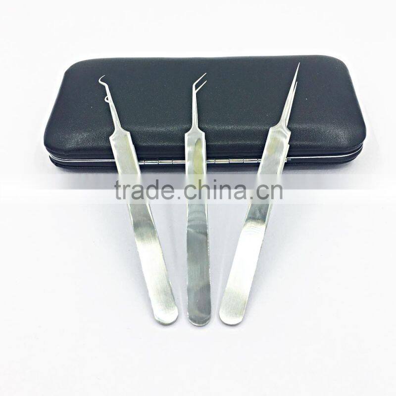 2017 hot sale blackhead remover tweezer kit as seen on tv