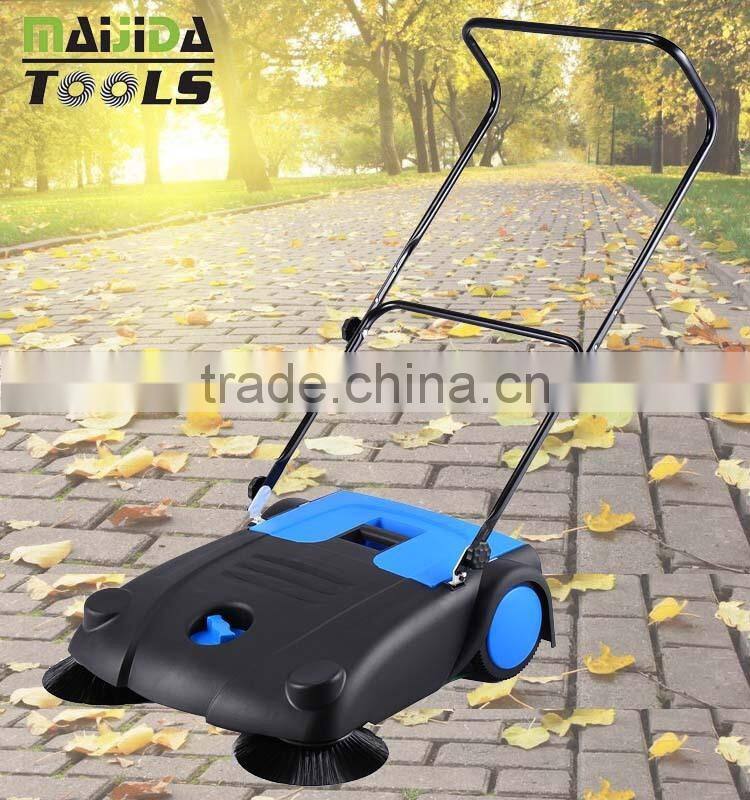 Cleaning walk behind street sweeper MS70