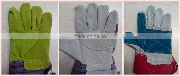 DDSAFETY Hot Sale Manufacture Leather Safety Gloves
