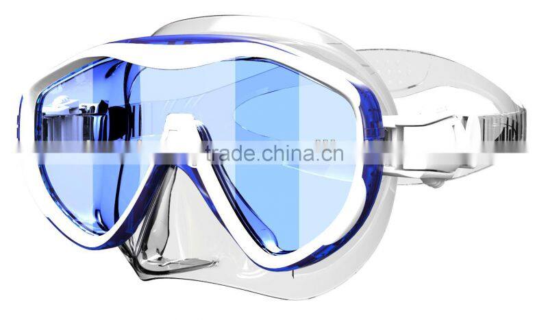 High quality diving gear, silicone full face diving mask (MM-105)