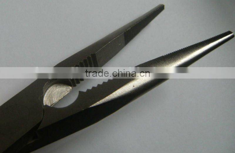 8"'double color European long nose pliers''