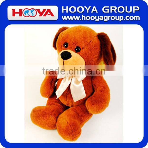 27cm Wholesale Brown Plush Dog Toy