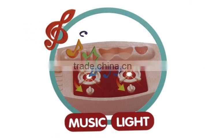 Fashion Kitchen Set Diy Cooking Children Supermarket Shopping Kitchen Toys