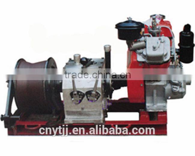 Power Construction Cable Winch with Fast Speed