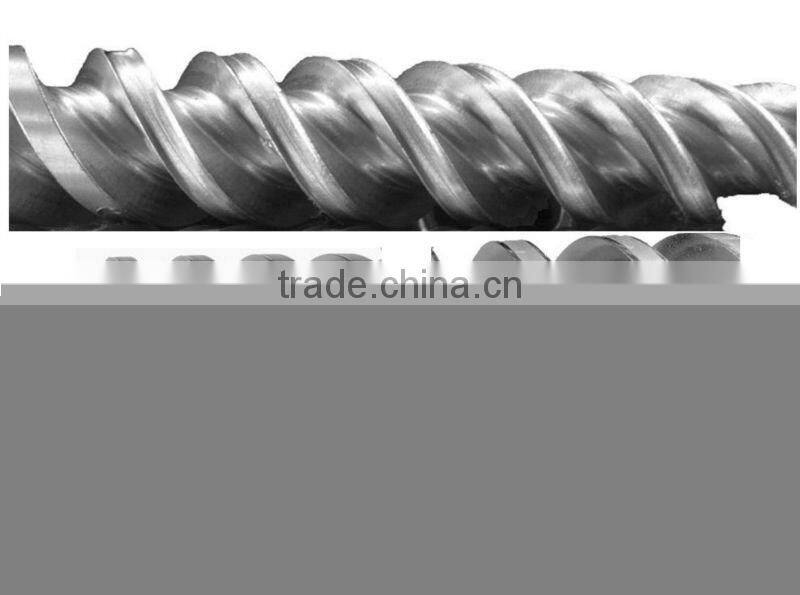 Conical twin screw for extruder machine