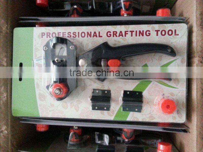 Professional Nursery Fruit Tree Grafting Knife Tool Set Garden Pruner Machine