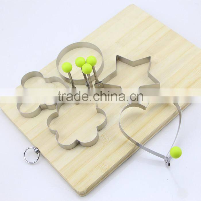 Five Different Kinds of Fried Egg Device Ring