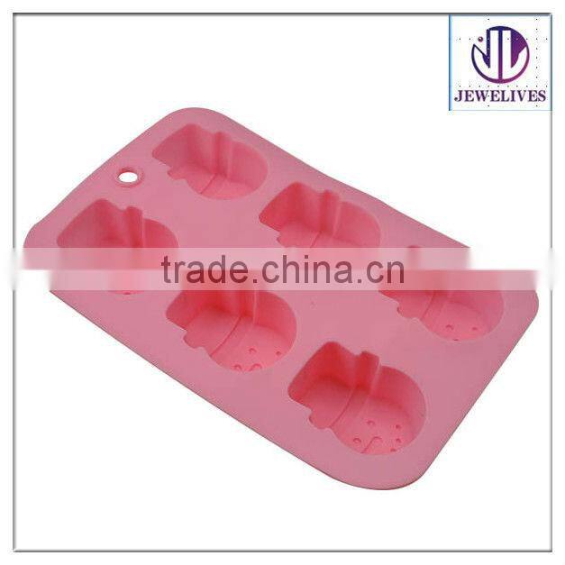 2012 hot sale various shape silicone cup cake mould