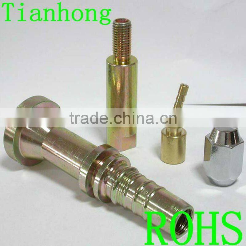 Colorful customized turning parts with different shapes