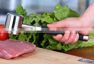 18/8 Stainless Steel steak Tenderizer/Meat Hammer/Meat Pounder Kitchen Tools