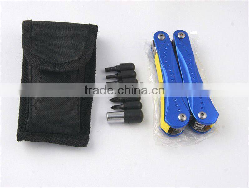 LED new .design colorful Multi Pliers multi-function plier,stainless steel plier highcarbon steel multi tool PM413