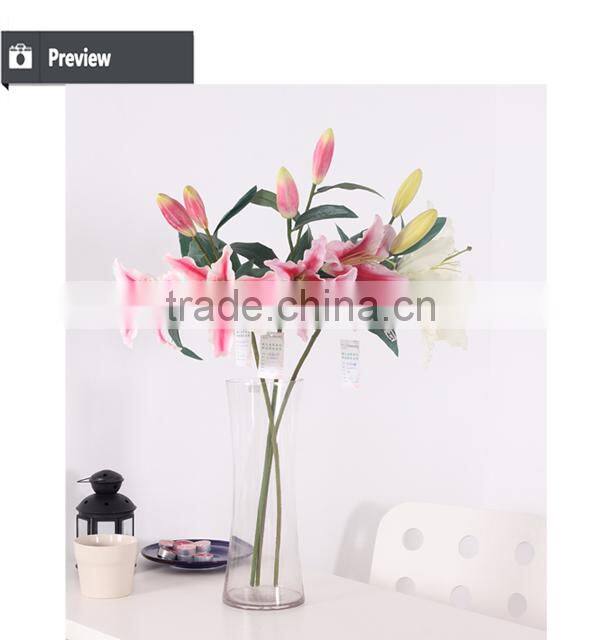 Four head perfume lily for christmas present best selling items