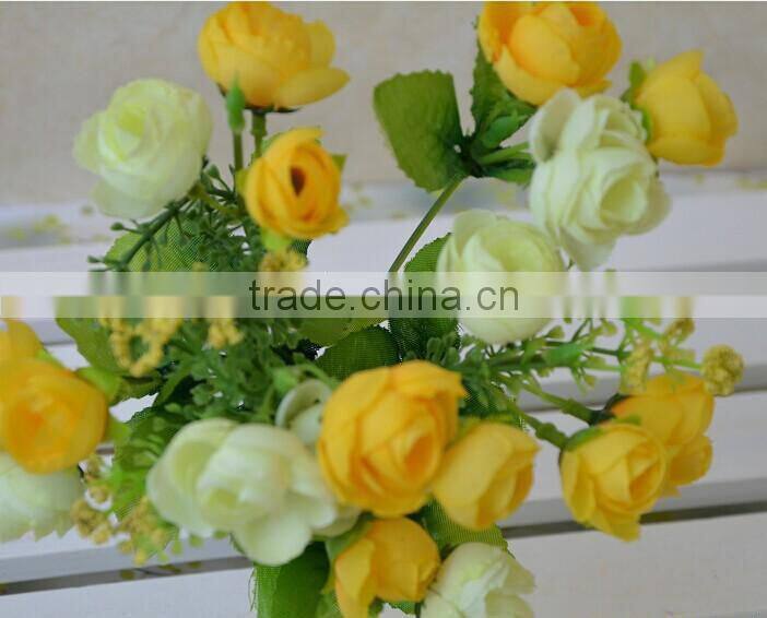 fabric artificial flower bunch