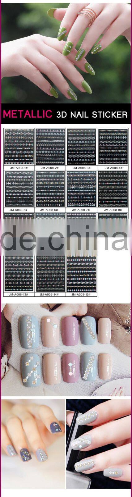 New Air Hot Selling Nail Art For Stickers 3d Diamond Nail Stickers