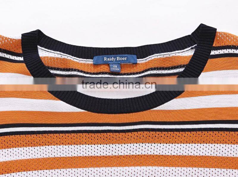 New fashion cotton pullover fashionable sweater for man