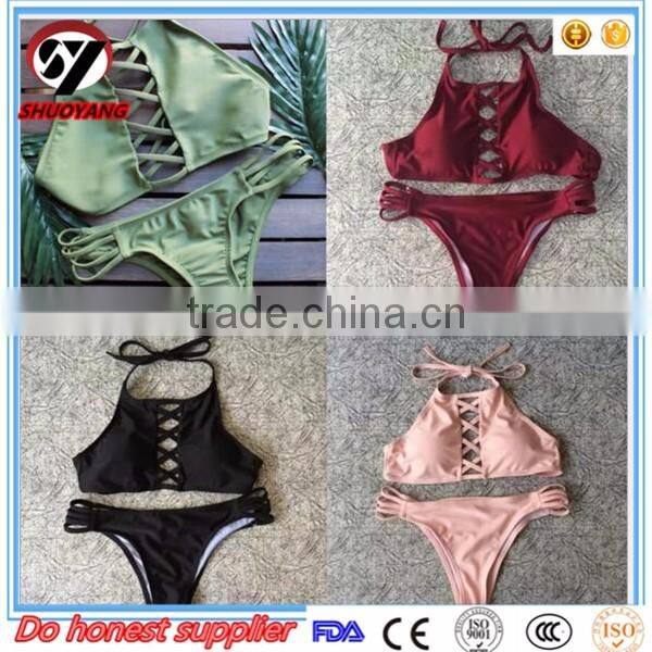 2016 Top Sale Brazilian Sexy Swimwear Women Sexy Mature Bikini