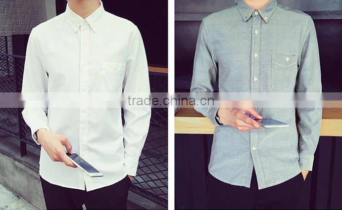 new design made to measure business cotton slim men shirt BS052