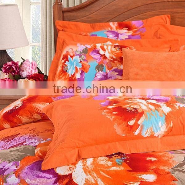 2015 China 100%cotton bedding sheet set fabric