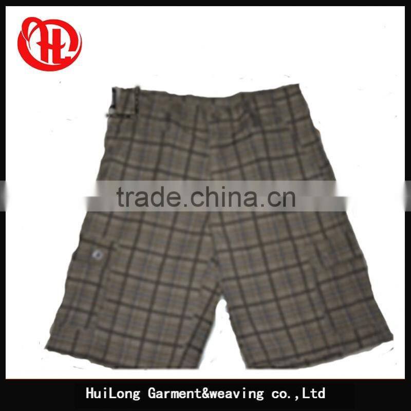 short pants cheap trousers bulk wholesale cargo mens plaid shorts