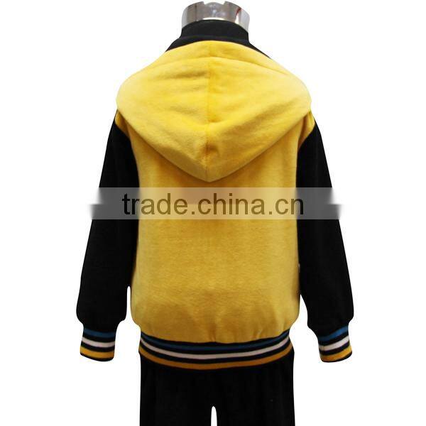 hot sell winter fashion velvet baby clothes wholesale price for boy
