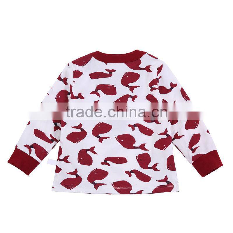 MIQIDIDA kids clothes manufacturer autumn style round animal print baby clothes wholesale price