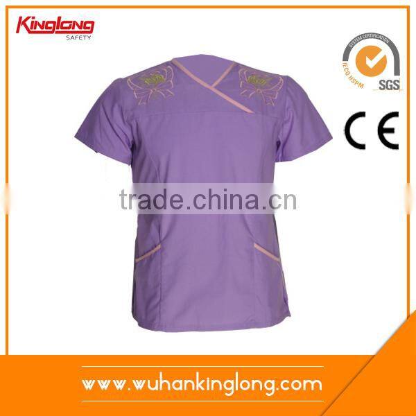 workwear for medical feild short sleeve hospital scrubs nursing scrubs