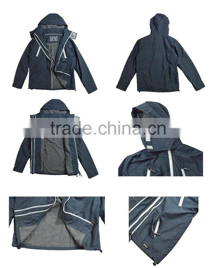 Fashion Men's Autumn Casual Warm Jacket With Hooded