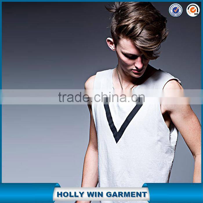 2015 New Custom design Wholesale Men tank tops