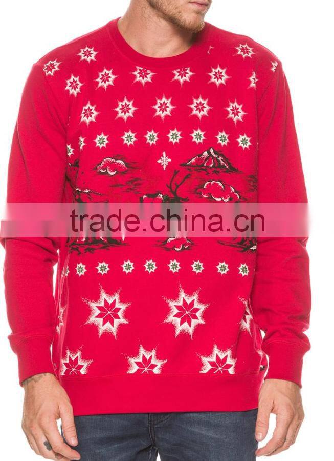 mens crew neck adult ugly christmas sweater