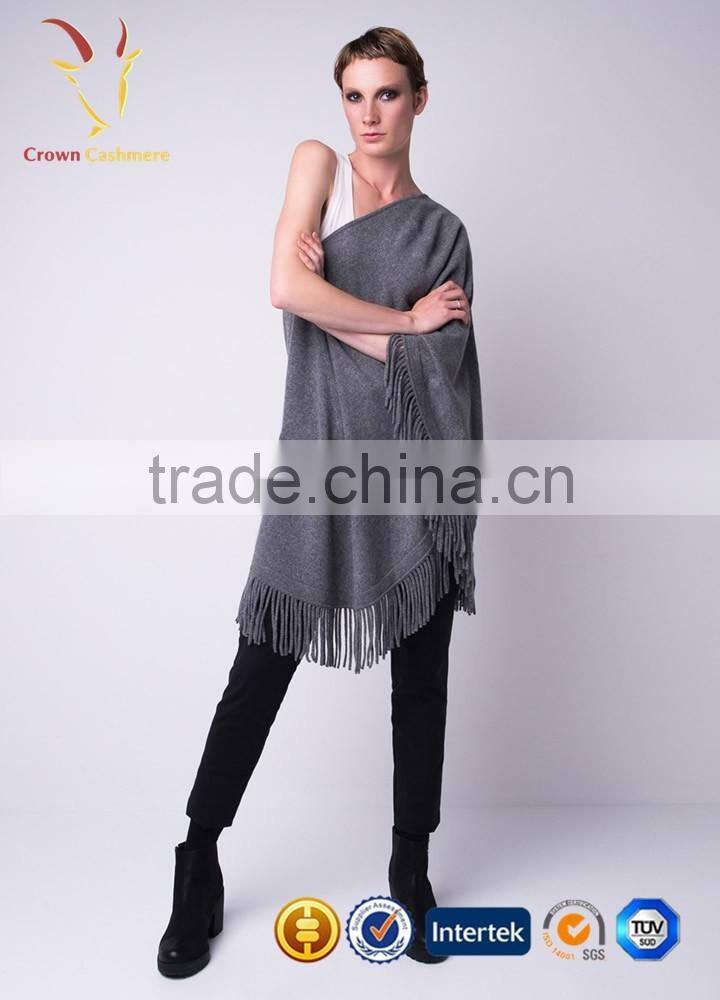 Women Fashion Knit Poncho Wool Poncho Wholesale