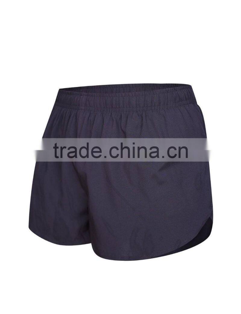 Custom Design Quickly Dry Color Plain Gym Sports Shorts