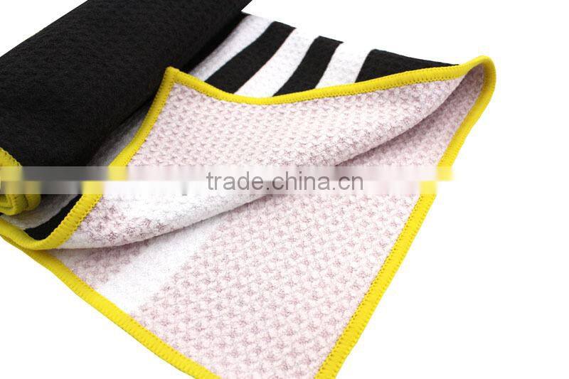 new time funky printing soft golf towels personalized