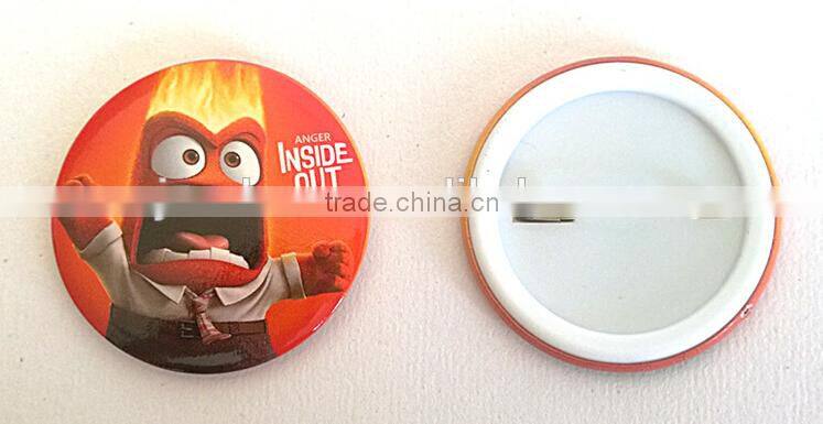 inside out cartoon characters decorative breastpin