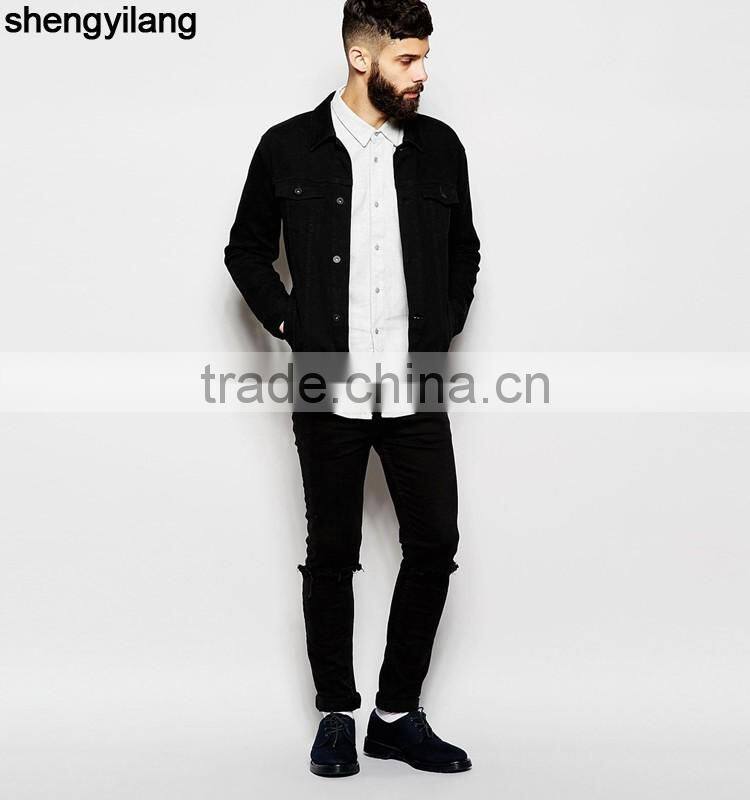 High quality men long sleeve hemp shirt wholesale