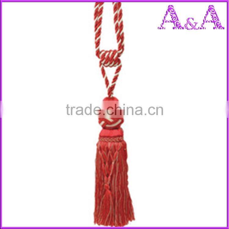 Decorative tassel / keychain leather tassel/leather tassel for handbag
