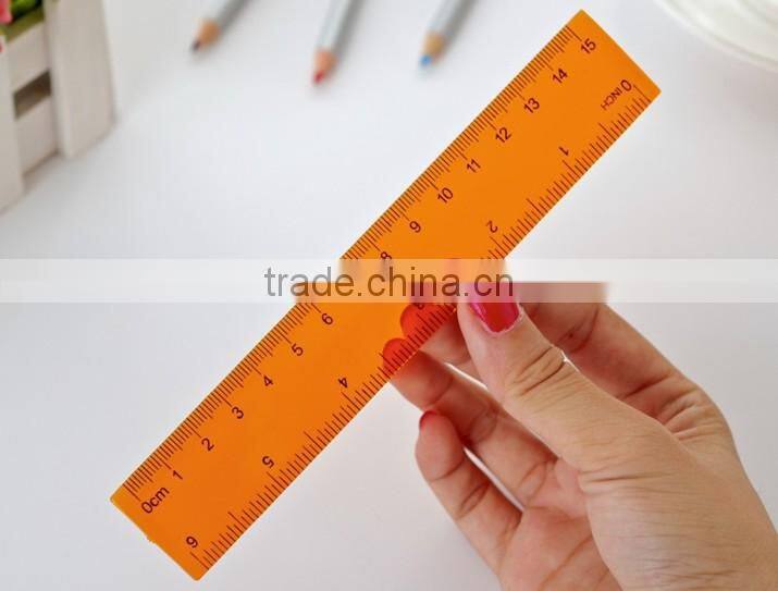 promotional 15cm straight folding ruler for school