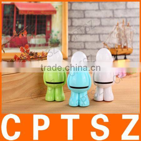 Mini Astronauts Automatic Optical Control Wall Lamp LED Night Light Lamp/Barrier Free astronaut 110-220V/1W light control 2 colo