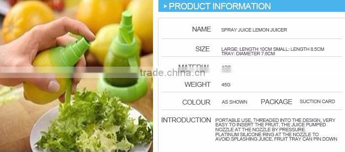 environmental protection clean with high quality plastic lemon squeezer