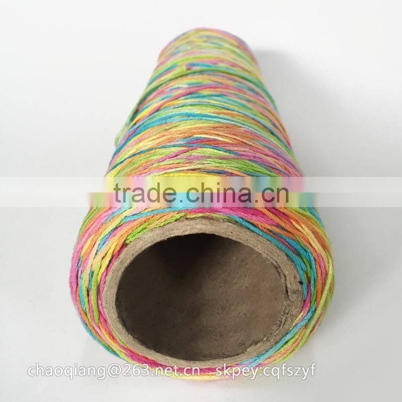 100% Organic Cotton Mix Color Yarn