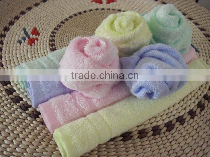Bamboo fibre strands short towels disconnect towels