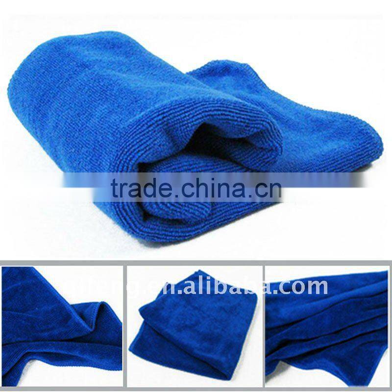 Stripe Purple Microfiber Towel