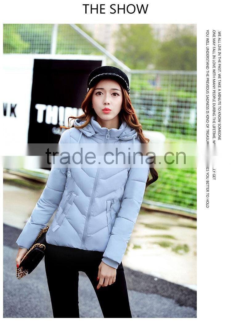 Women 2017 New Parka Casual Outwear Military Hooded