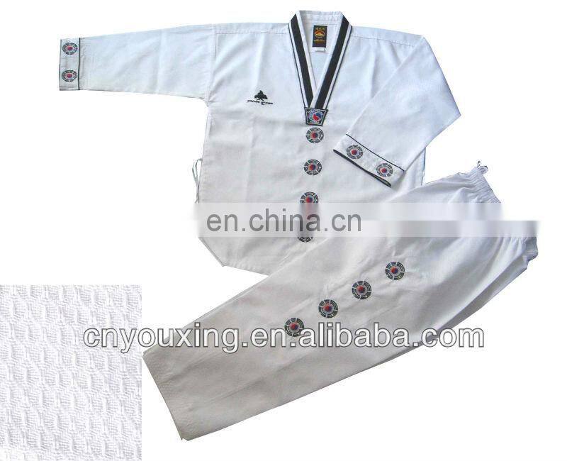 traditional open taeknowdo uniform/master taekwondo dobok