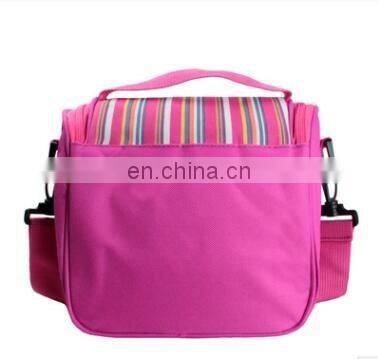 Snack Cooler Bag Baby Food Bag Hot Pink Insulated Bag