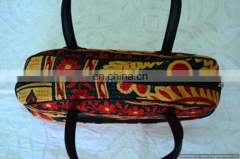Vintage Kantha Quilt Tote Bags Handbags Evening Bags Hobo